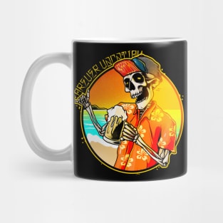 Forever Vacation Skull Mug